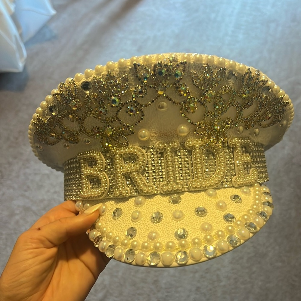 Bride captain hat